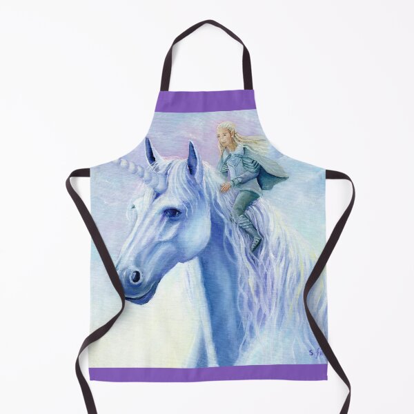 Item preview, Winter Unicorn Elf Rider designed and sold by Sonia Finch.
