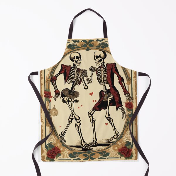 Item preview, Danse macabre aesthetic card baroque motive designed and sold by Jakub Nowak.