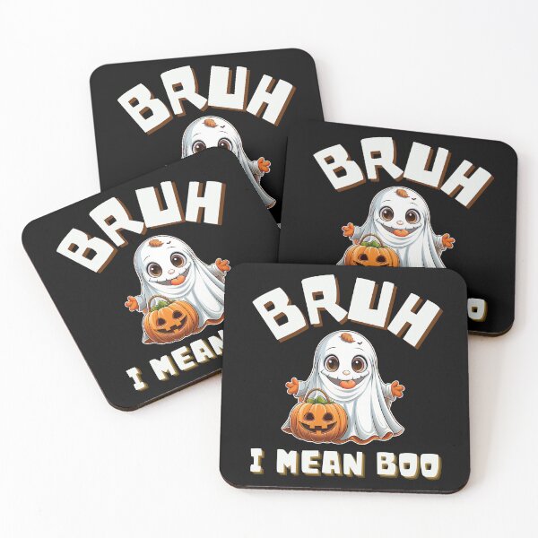 Item preview, BRUH, I MEAN BOO: Spooky and Funny Halloween Vibes! designed and sold by Colorful-Garden.