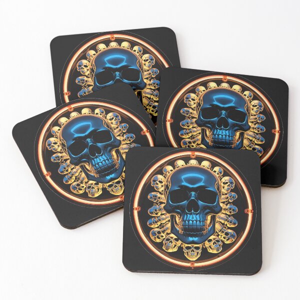 Item preview, Skull Plaque designed and sold by DeeperDowntrh.