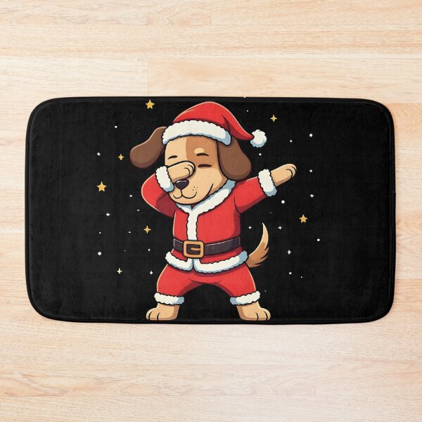 Item preview, Dabbing Santa Claus dog designed and sold by SpeakingPrint2.
