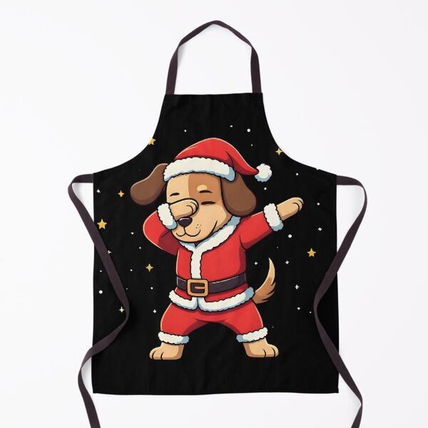 Item preview, Dabbing Santa Claus dog designed and sold by SpeakingPrint2.