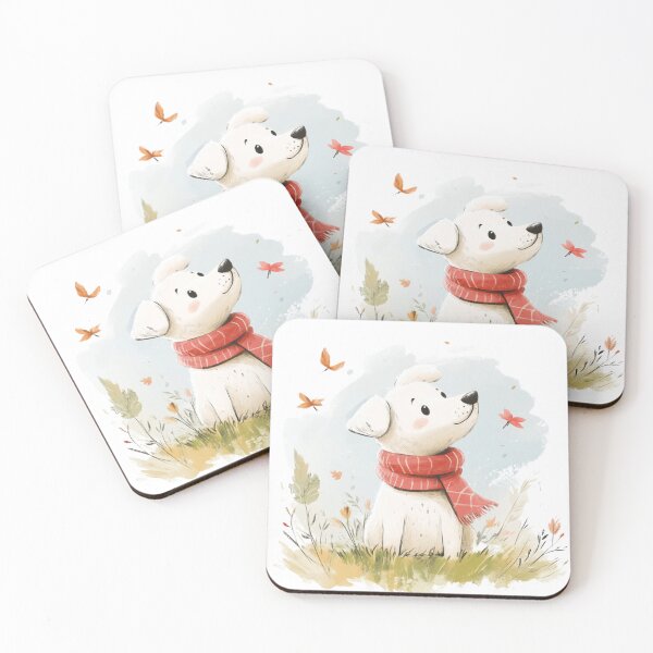 Item preview, super cute dog in a park designed and sold by Natthiya Minimal.