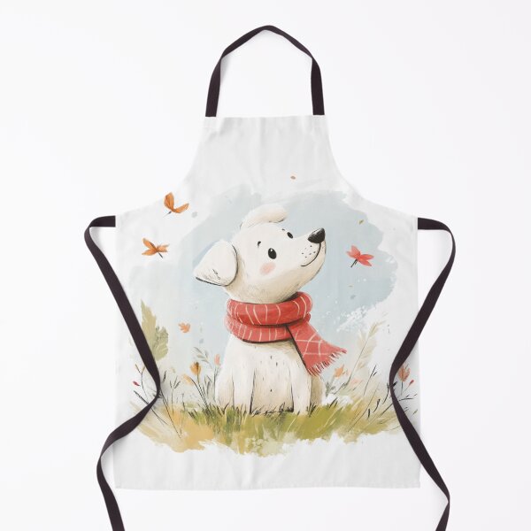 Item preview, super cute dog in a park designed and sold by Natthiya Minimal.