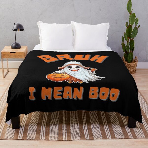 Item preview, BRUH, I MEAN BOO: Spooky and Funny Halloween Vibes! designed and sold by Colorful-Garden.