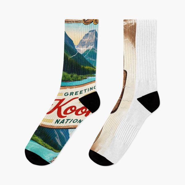 Item preview, Kootenay National Park Canada Postcard Vintage Travel Retro designed and sold by TravelPostcardGems.