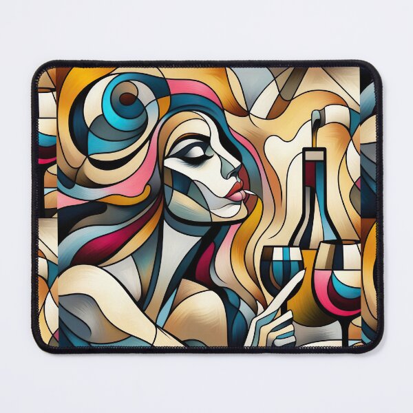 Item preview, Wine And Women Collection Cubism Art No:10 designed and sold by SofyaliArt.