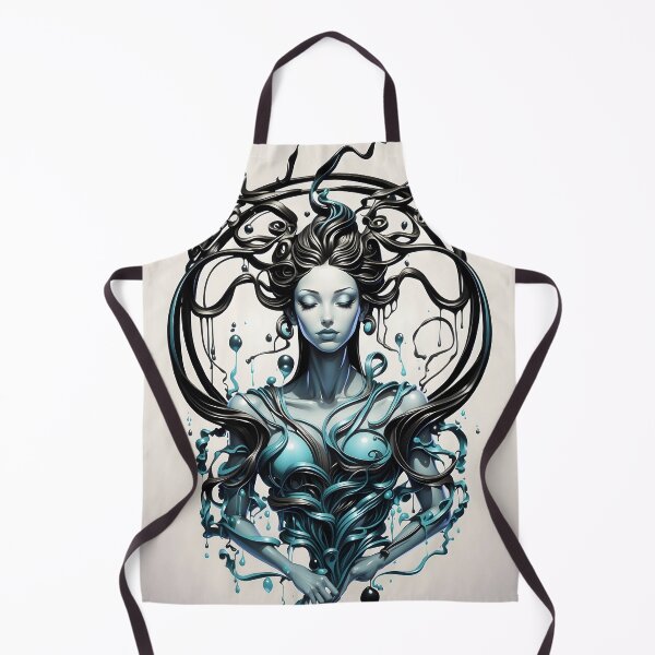 Item preview, Aquarius Zodiac Art - Elegant Pearl-Inspired Aquarius Design by LaLi Designs designed and sold by LaLi-Designs.