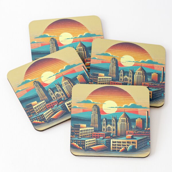 Item preview, Plattsburgh Sunset designed and sold by ZenOfAIarts.
