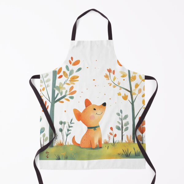 Item preview, super cute dog in a park designed and sold by Natthiya Minimal.