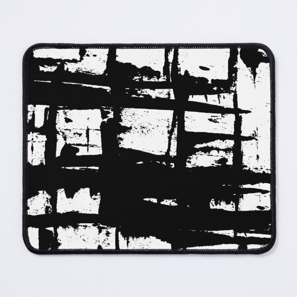 Item preview, Square Outline Right Angle Print Making Hand Painted Pattern Texture #8 designed and sold by BadgerCastle.