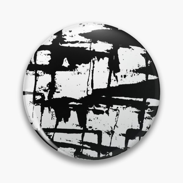 Item preview, Square Outline Right Angle Print Making Hand Painted Pattern Texture #9 designed and sold by BadgerCastle.