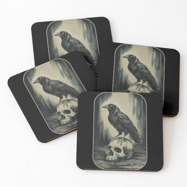 Item preview, Raven designed and sold by Angry Swan Designs.