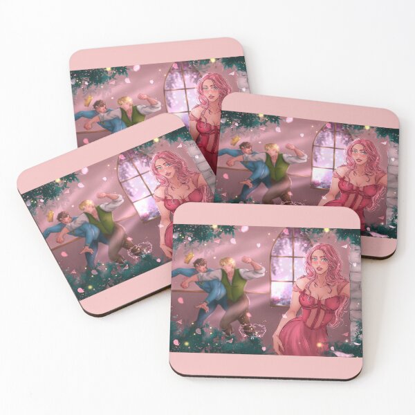 Item preview, Eva x Apollo x Jacks (blurried background) designed and sold by CoralieRenards.