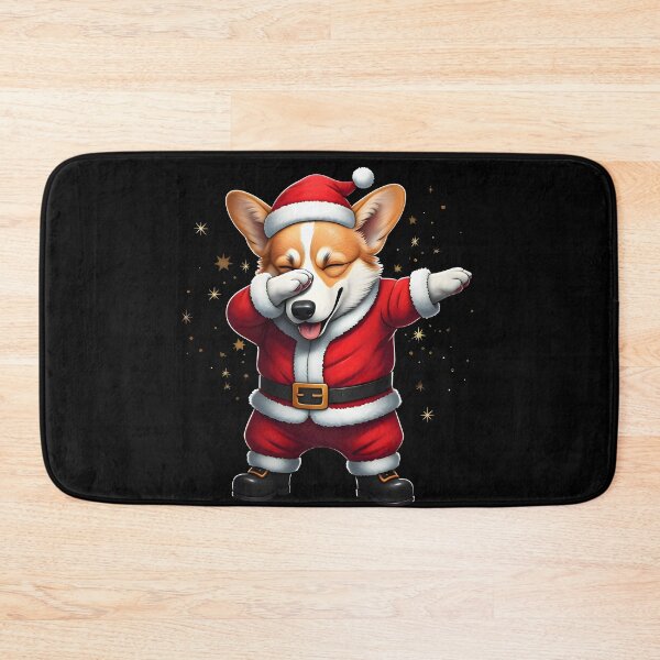 Item preview, Dabbing Santa dog designed and sold by VaskarPaul.
