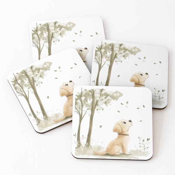 Item preview, super cute dog in a park designed and sold by Natthiya Minimal.
