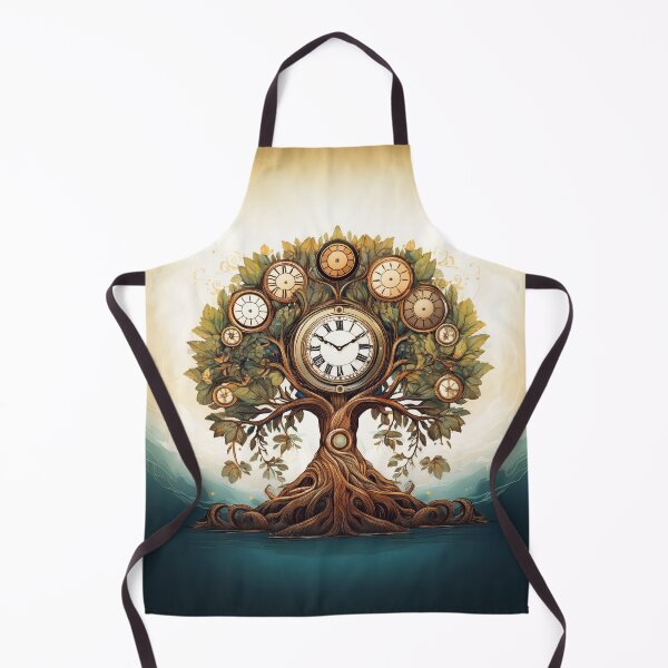 Item preview, An ancient tree with clock faces as leaves, representing the passage of time. designed and sold by HEMRO.
