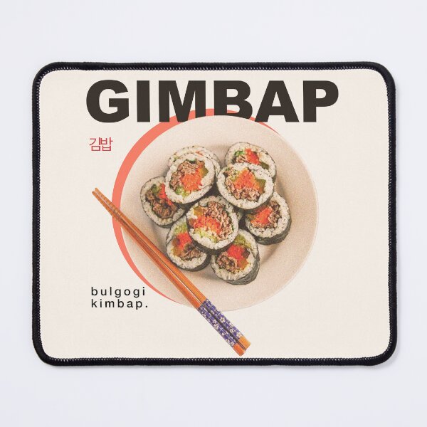 Item preview, Gimbap 김밥 korean dish designed and sold by nelkrshop.