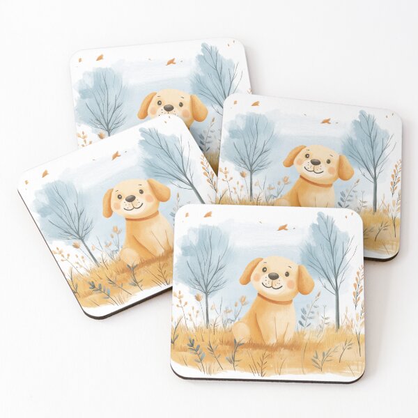 Item preview, super cute dog in a park designed and sold by Natthiya Minimal.