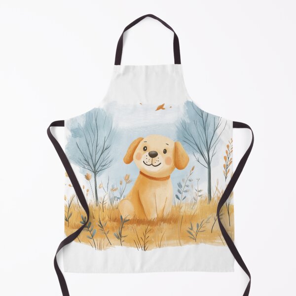 Item preview, super cute dog in a park designed and sold by Natthiya Minimal.