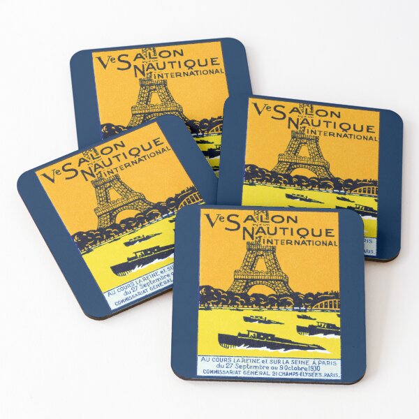 Item preview, 1930 Paris Boat Show designed and sold by historicimage.