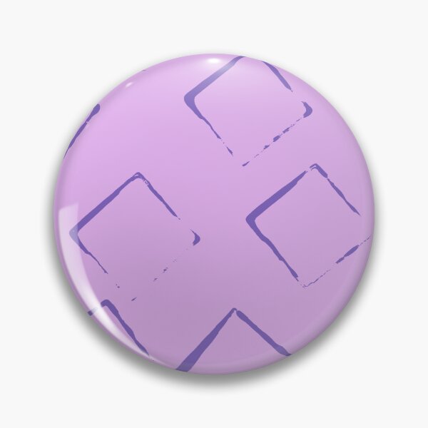 Item preview, Pink and Purple Square Outline Right Angle Print Making Hand Painted Pattern Texture designed and sold by BadgerCastle.