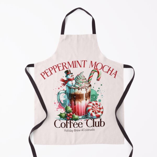 Item preview, Peppermint Mocha Coffee Club designed and sold by HolidayBug.
