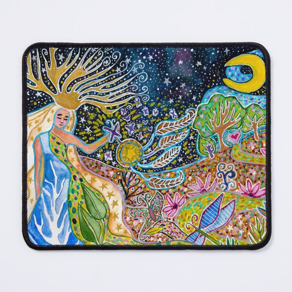 Item preview, Cosmic Spring Goddess designed and sold by Magicpoodleland.