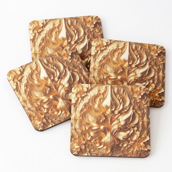 Item preview, Gustav Klimt Gold Floral designed and sold by maniacfitness.