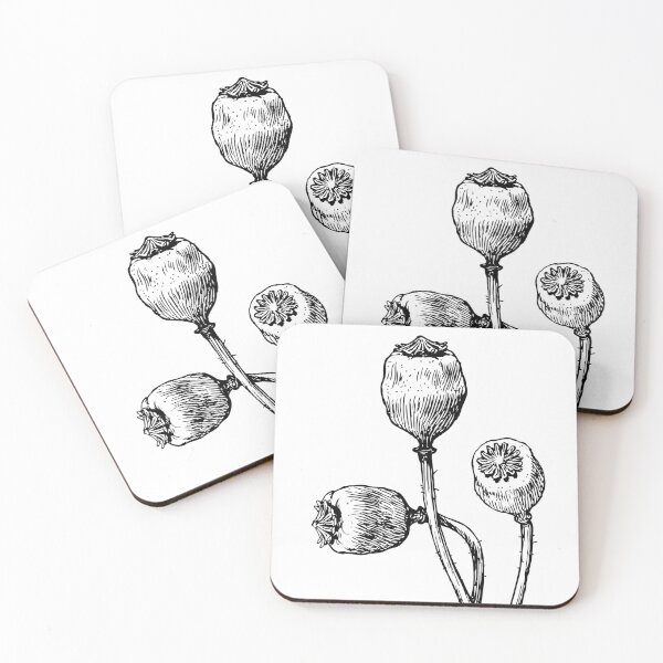 Item preview, Poppy Seed Pods designed and sold by BlueSpecsStudio.