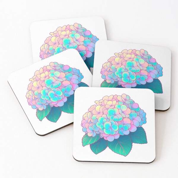 Item preview, Pastel hydrangea  designed and sold by Naokodarling.