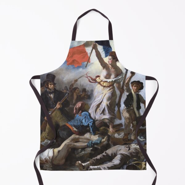 Item preview, Delacroix Painting Liberty Leading The People Poster designed and sold by Teetans.