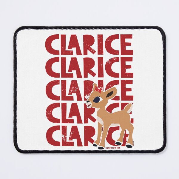 Artikelvorschau, Clarice, Rudolph, das rotnasige Rentier, klassisches Vintage-Weihnachten © GraphicLoveShop entworfen und verkauft von Graphic Love Shop.