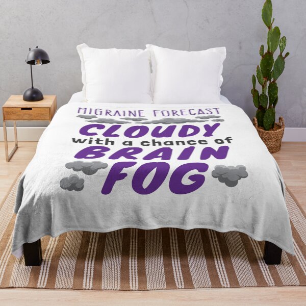 Item preview, Funny Migraine Today's Forecast Brain Fog designed and sold by jaygo.