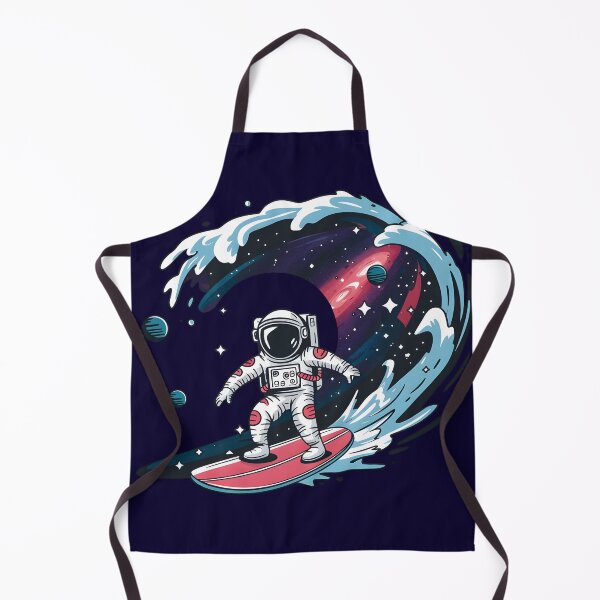 Item preview, Astronaut Space surfing wave designed and sold by ArtbySameer.