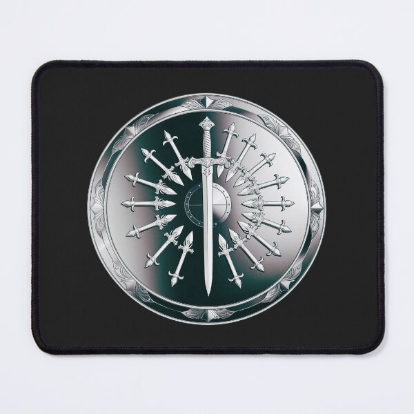 Item preview, Medieval Silver Sword Circle designed and sold by Prachodayat Artworks.