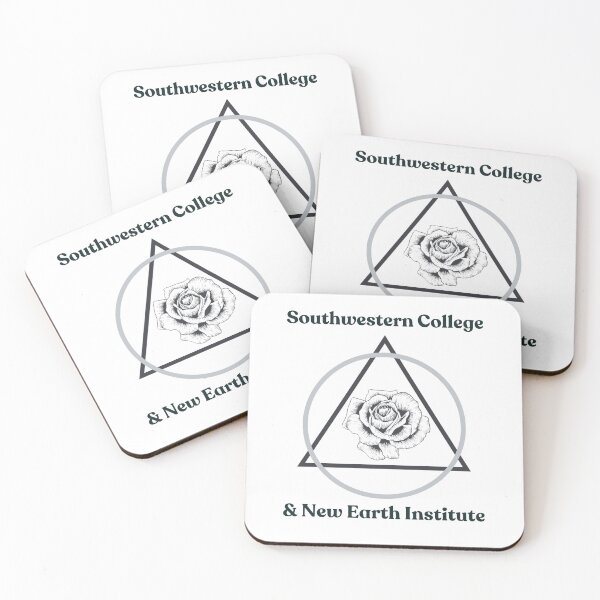 Item preview, Southwestern College & New Earth Institute Black and White Logo designed and sold by amanid.