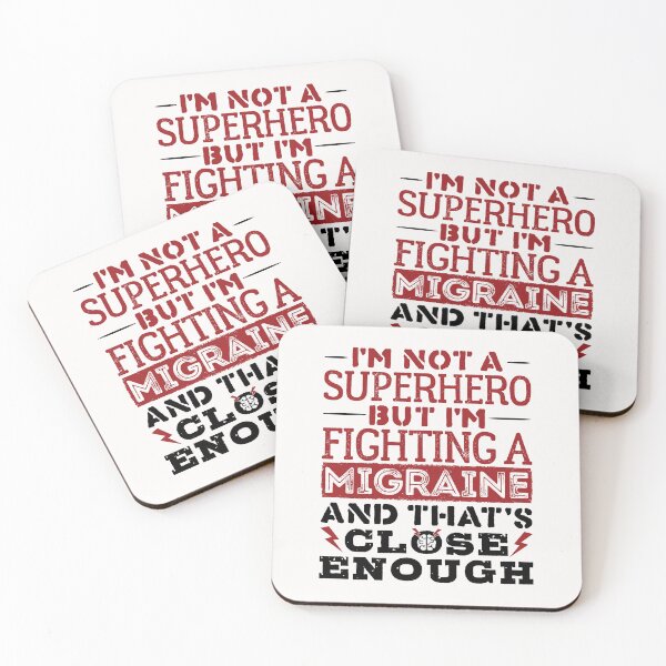 Item preview, Funny Migraine Headache Superhero designed and sold by jaygo.