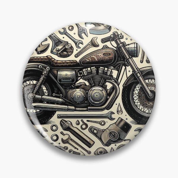 Item preview, Vintage Motorcycle Mechanic Tools designed and sold by JavisSRDesign.