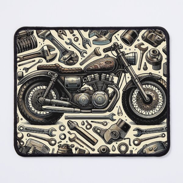 Item preview, Vintage Motorcycle Mechanic Tools designed and sold by JavisSRDesign.