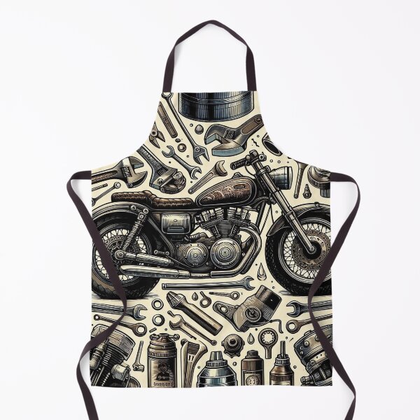 Item preview, Vintage Motorcycle Mechanic Tools designed and sold by JavisSRDesign.