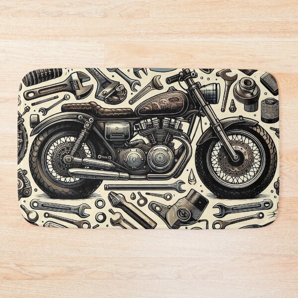 Item preview, Vintage Motorcycle Mechanic Tools designed and sold by JavisSRDesign.