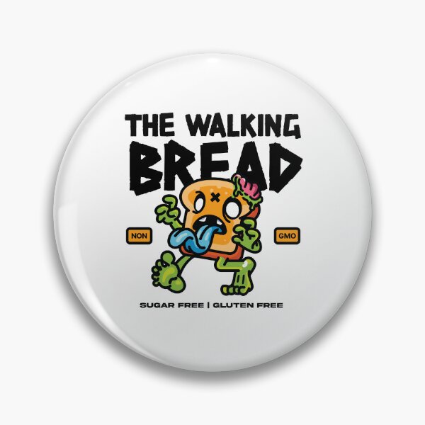 Item preview, The Walking Bread Zombie Toast Parody designed and sold by Chronika.