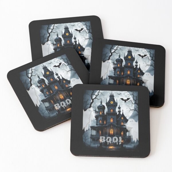 Item preview, Halloween Haunted House designed and sold by Digitayaa.
