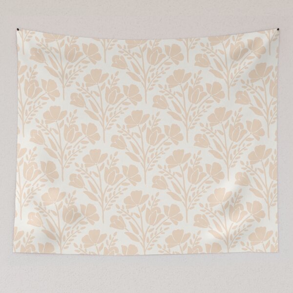 Item preview, Serene Neutral Florals Pink designed and sold by SimplyPut.