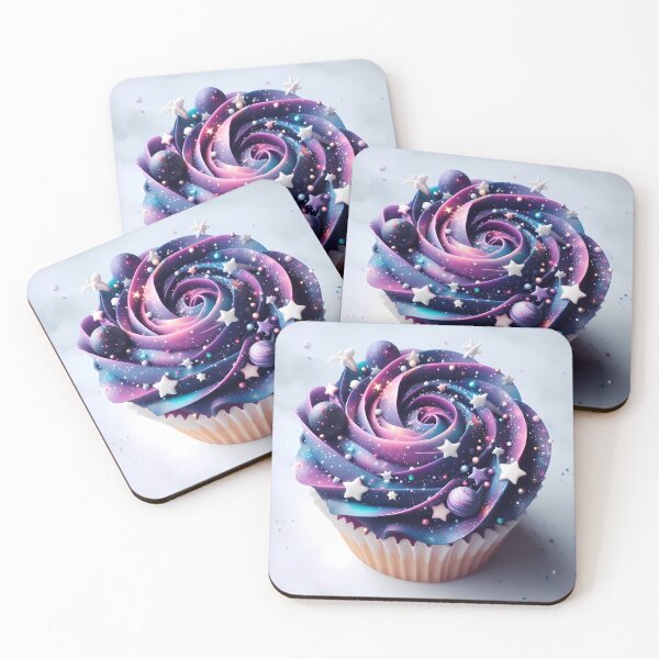 Item preview, Galaxy Starry Cupcake Delight designed and sold by JavisSRDesign.