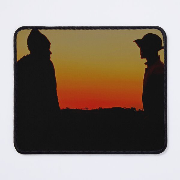 Item preview, Photo of the sunset with two guys  designed and sold by Peekay09.