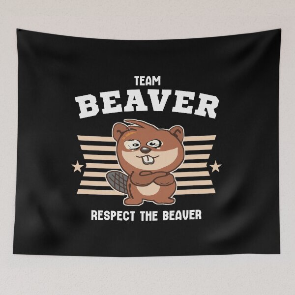 Item preview, Team beaver respect the beaver  designed and sold by vibeno1.