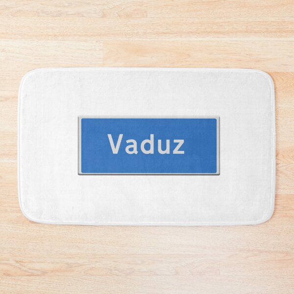 Item preview, Road sign Vaduz designed and sold by funkyworm.