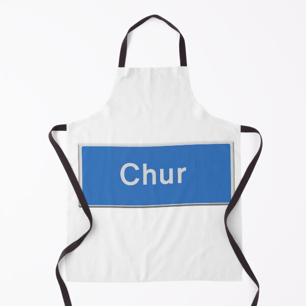 Item preview, Street road sign Chur designed and sold by funkyworm.